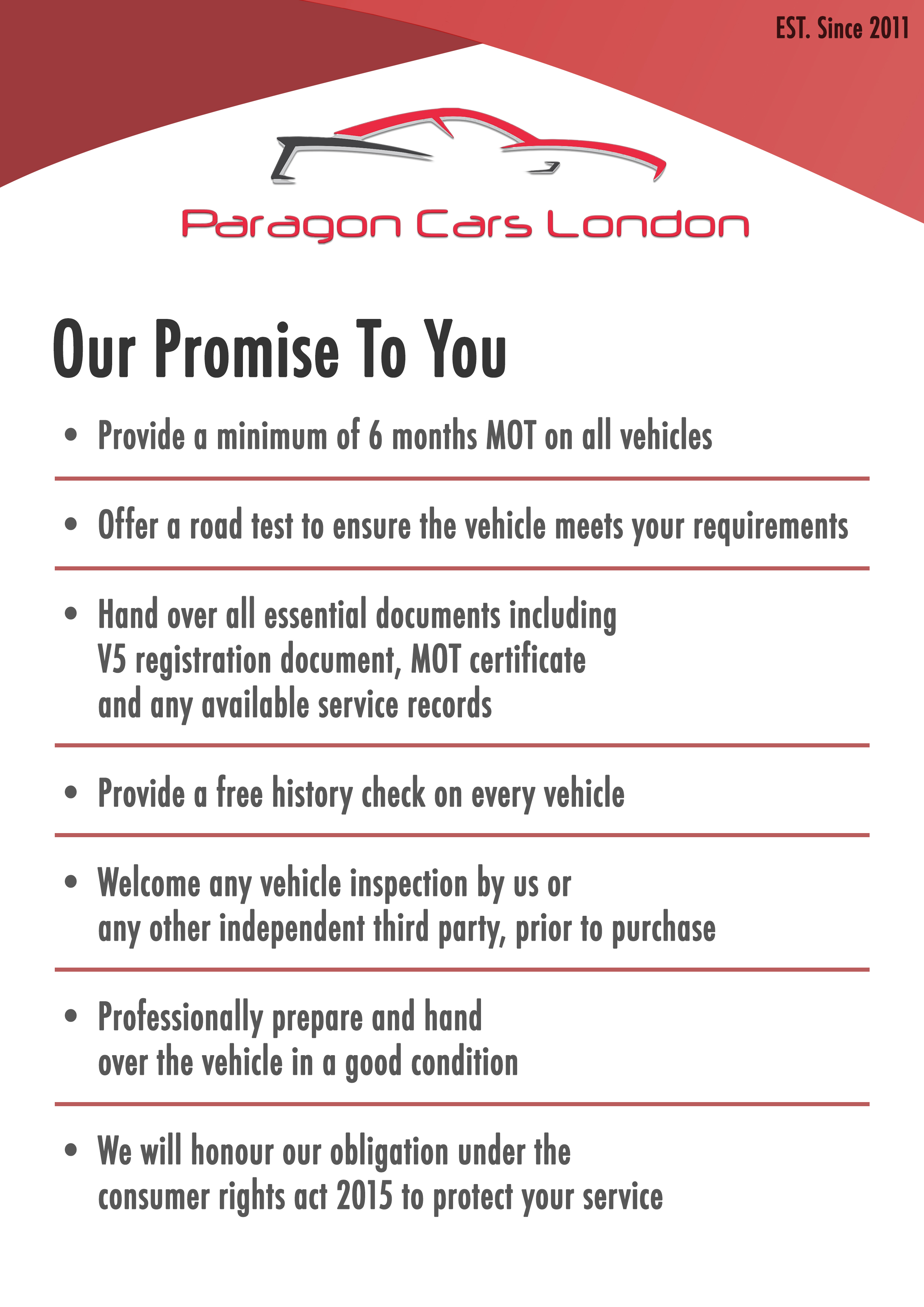 Paragon Cars London